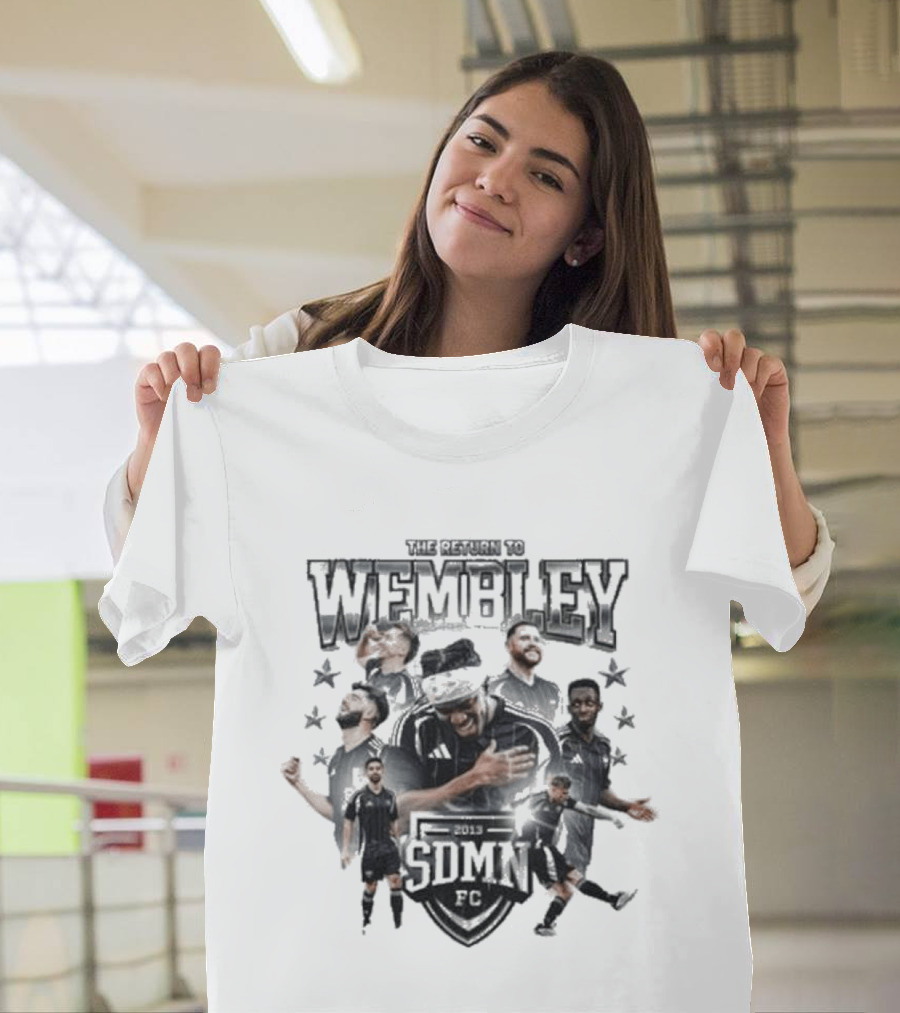 The Return To Wembley Sdmn Fc Star Players T-Shirt