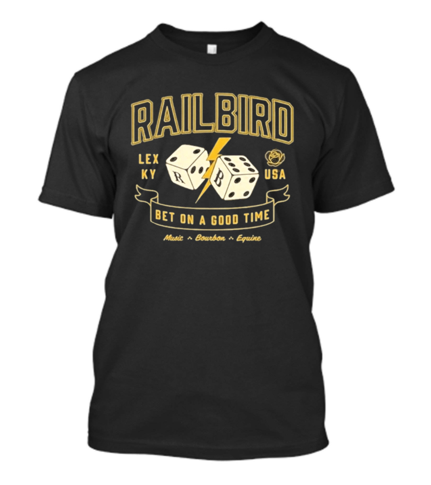 Railbird Festival The Infield At Red Mile In Lexington KY June 6 7 2026 Bet On A Good Time Music Bourbon Equine Lex KY USA T-Shirt