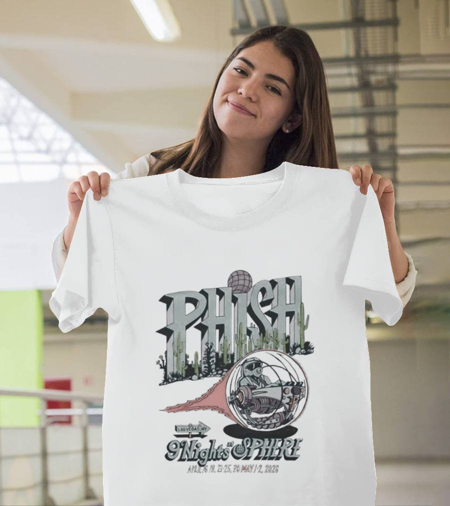 Phish Madison Square Garden New York April 2026 T-Shirt