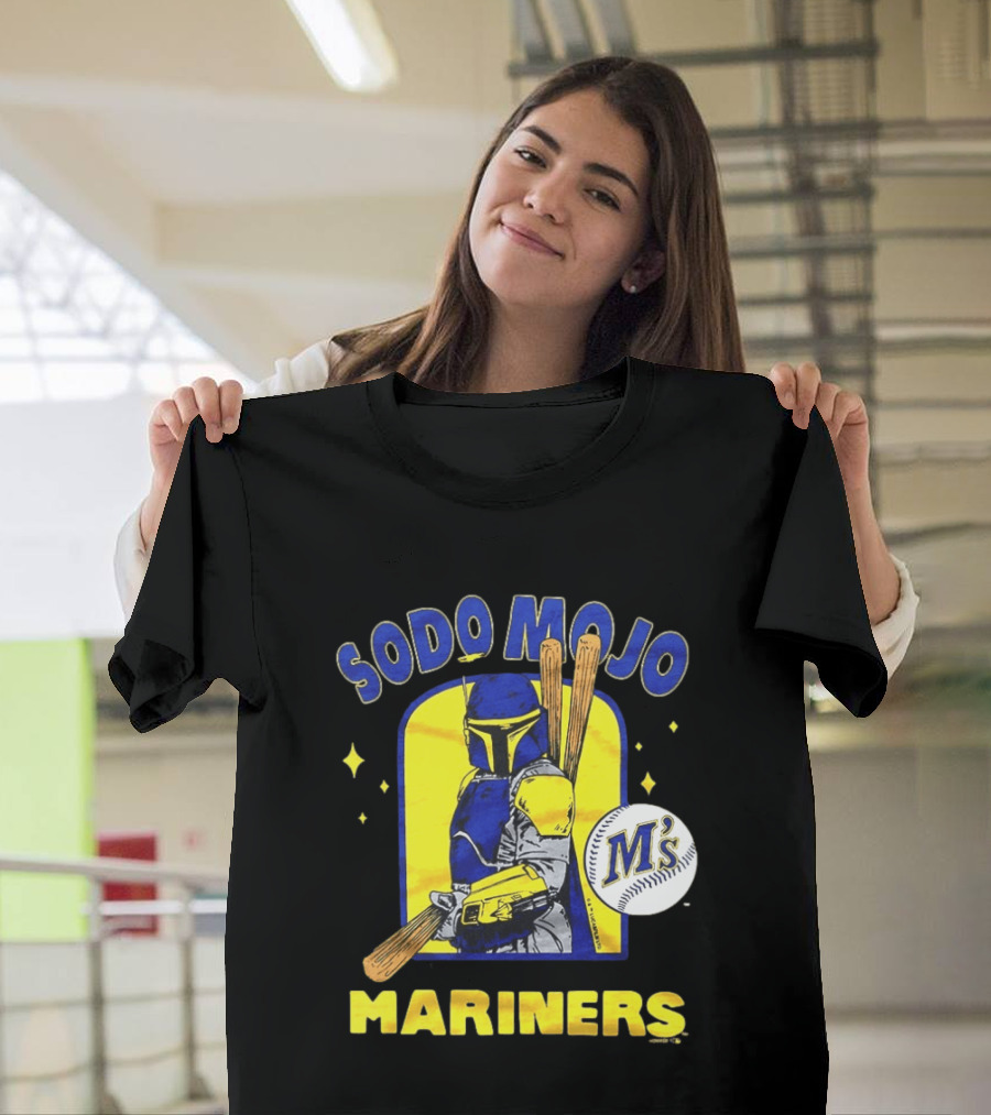 Sodo Mojo Mariners Star Wars M's Baseball T-Shirt