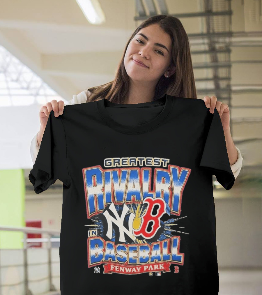 Yankees Red Sox Greatest Rivalry In Baseball Fenway Park T-Shirt