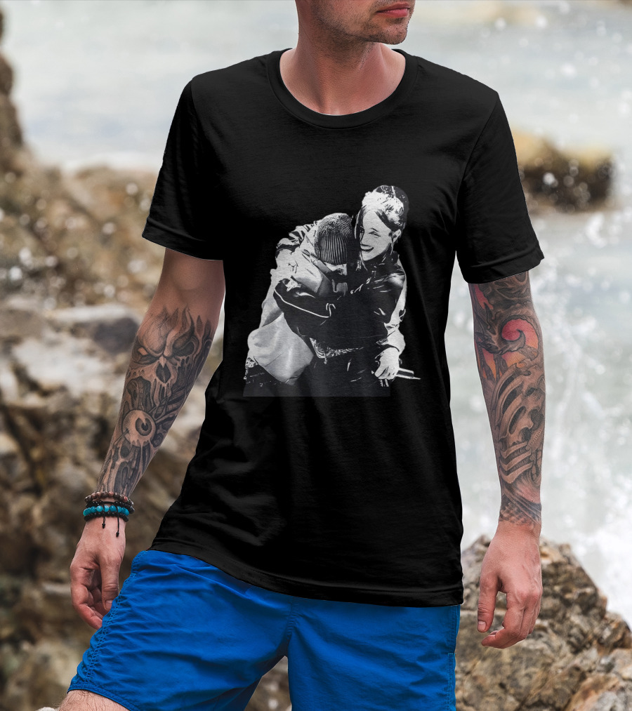 One Less Lonely Girl Coachella Billie Eilish Justin Bieber Hug 2026 T-Shirt