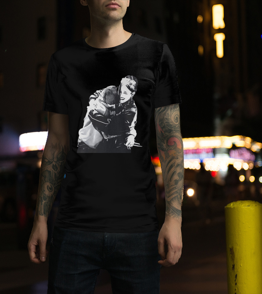 One Less Lonely Girl Coachella Billie Eilish Justin Bieber Hug 2026 T-Shirt