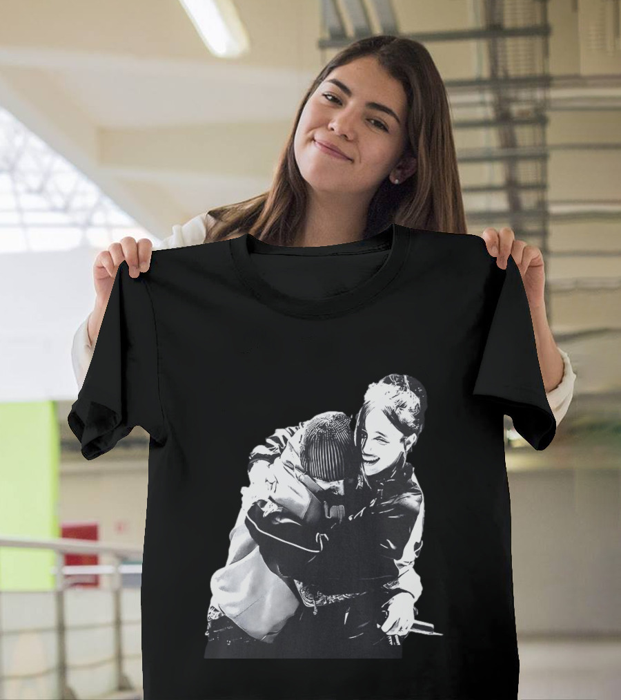 One Less Lonely Girl Coachella Billie Eilish Justin Bieber Hug 2026 T-Shirt