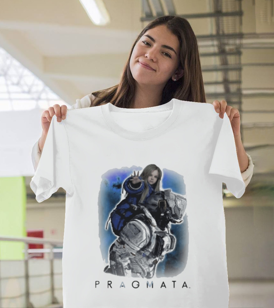 PRAGMATA Futuristic Sci Fi Adventure T-Shirt