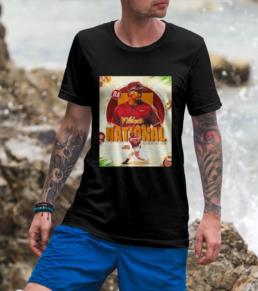 Andrey Martinez Wildcats National Team Of The Week Bethune Cookman T-Shirt