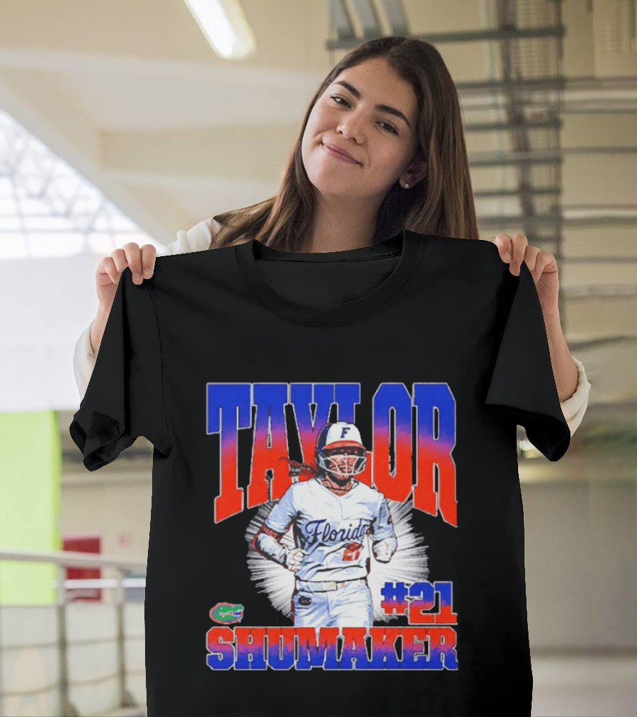 Florida Gators Taylor Shumaker NCAA Softball #21 T-Shirt