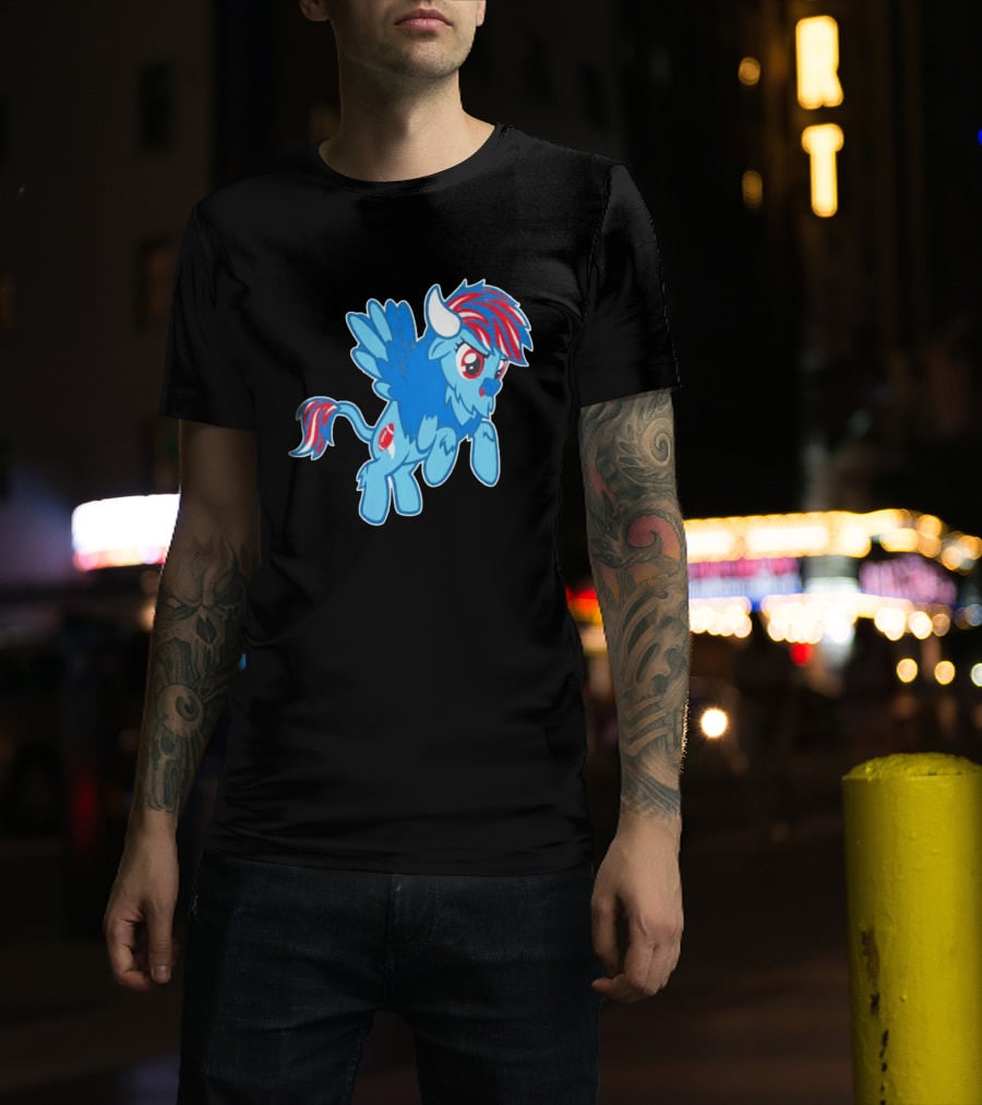 My Little Pony Buffalo Bills Fan T-Shirt