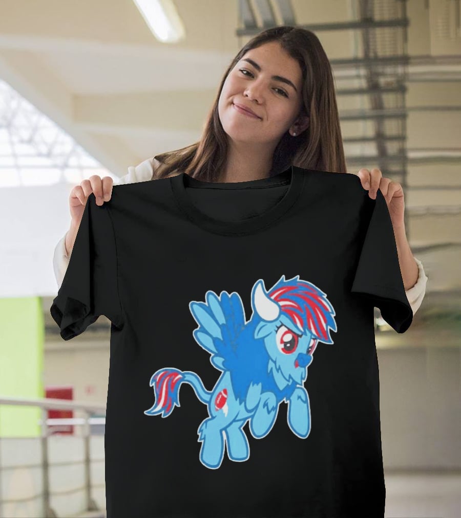 My Little Pony Buffalo Bills Fan T-Shirt