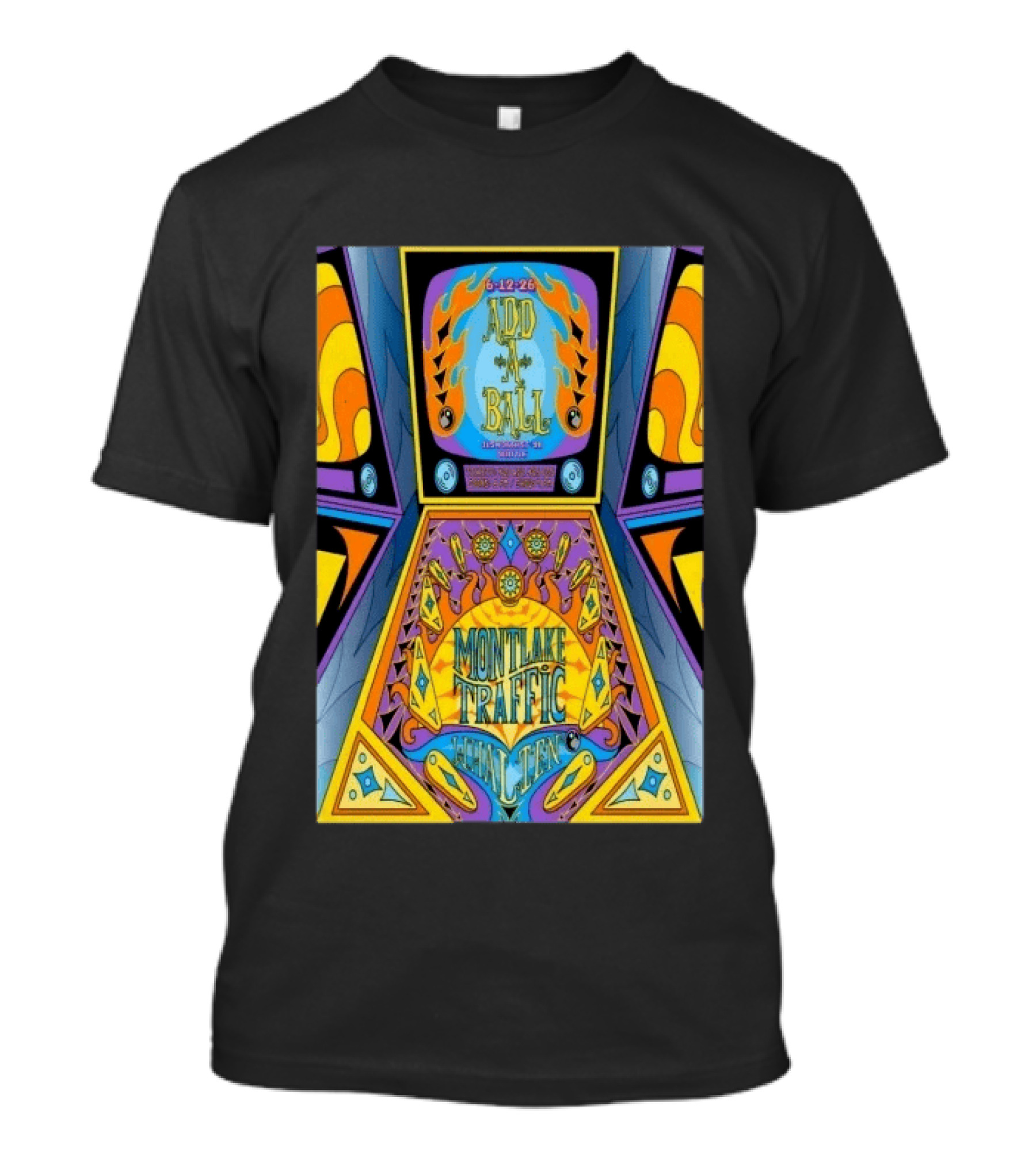 Add A Ball 6 12 26 Montlake Traffic Helix Ten Seattle T-Shirt