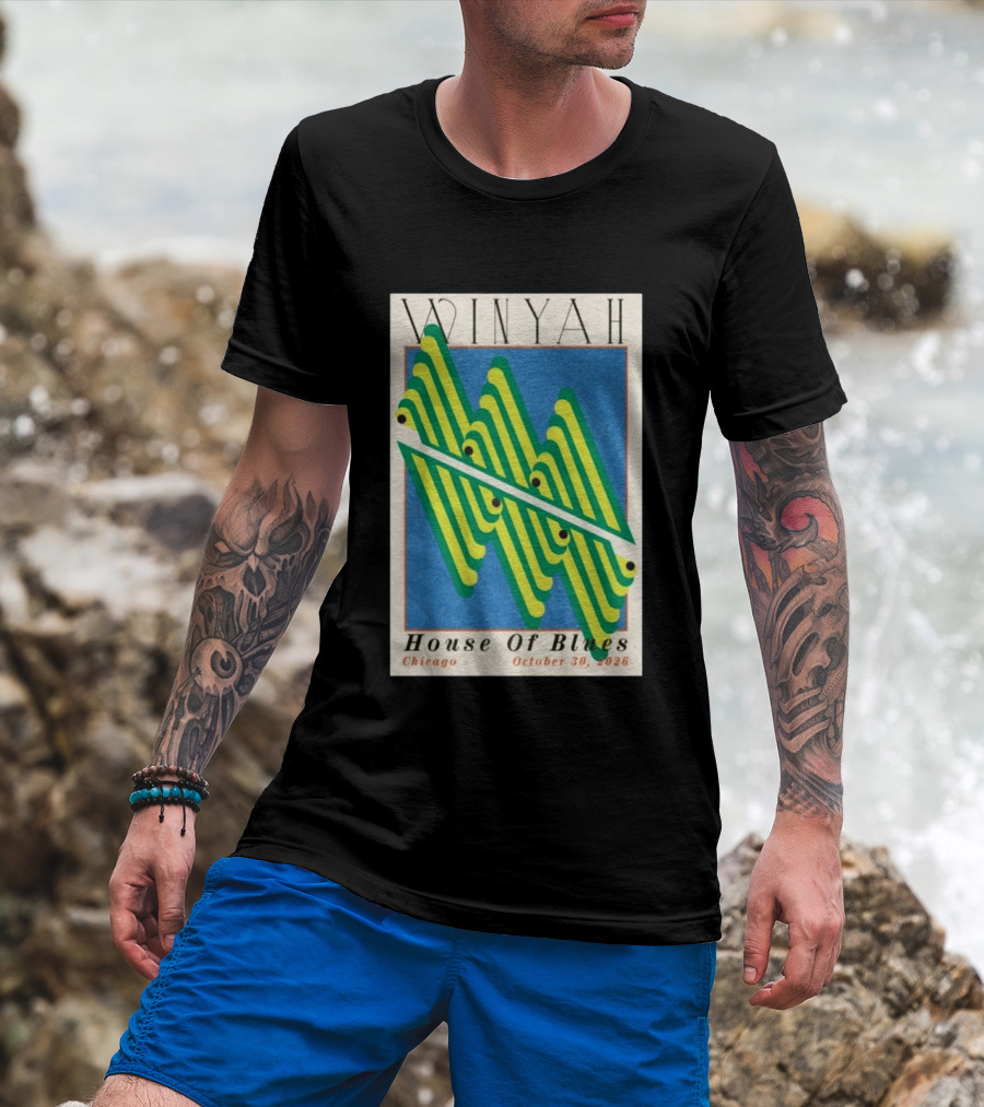 Winyah House Of Blues Chicago October 30 2026 T-Shirt