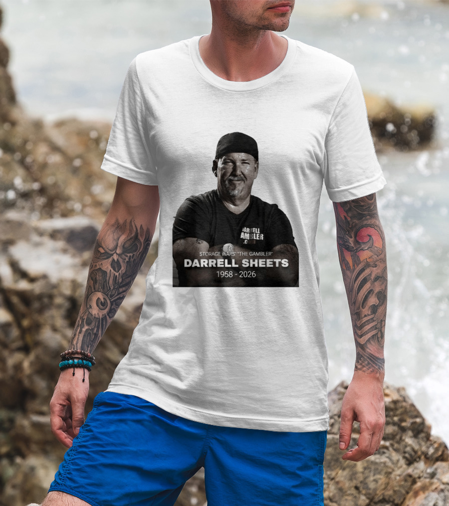 Storage Wars The Gambler Darrell Sheets 1958 2026 T-Shirt