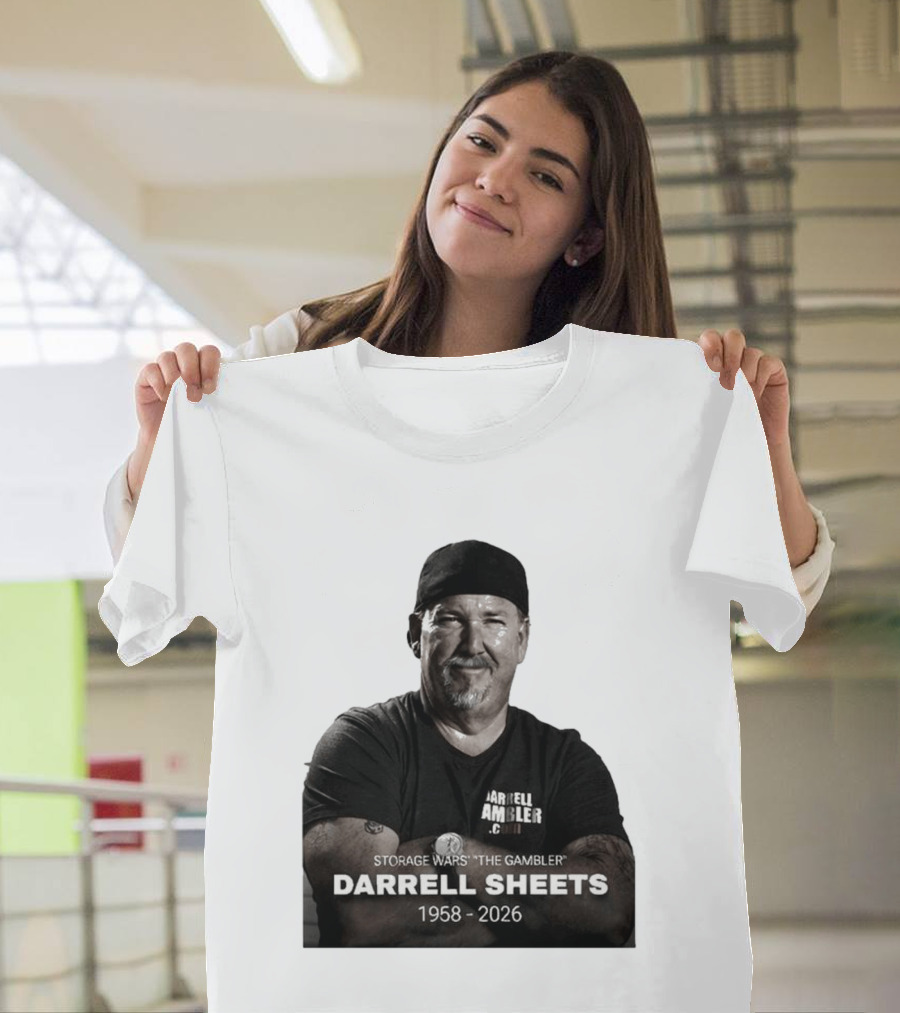 Storage Wars The Gambler Darrell Sheets 1958 2026 T-Shirt