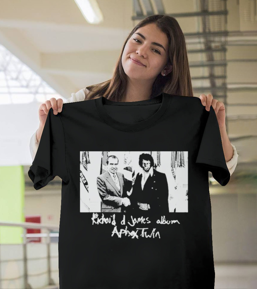 Richard D. James Album Aphex Twin Handshake T-Shirt