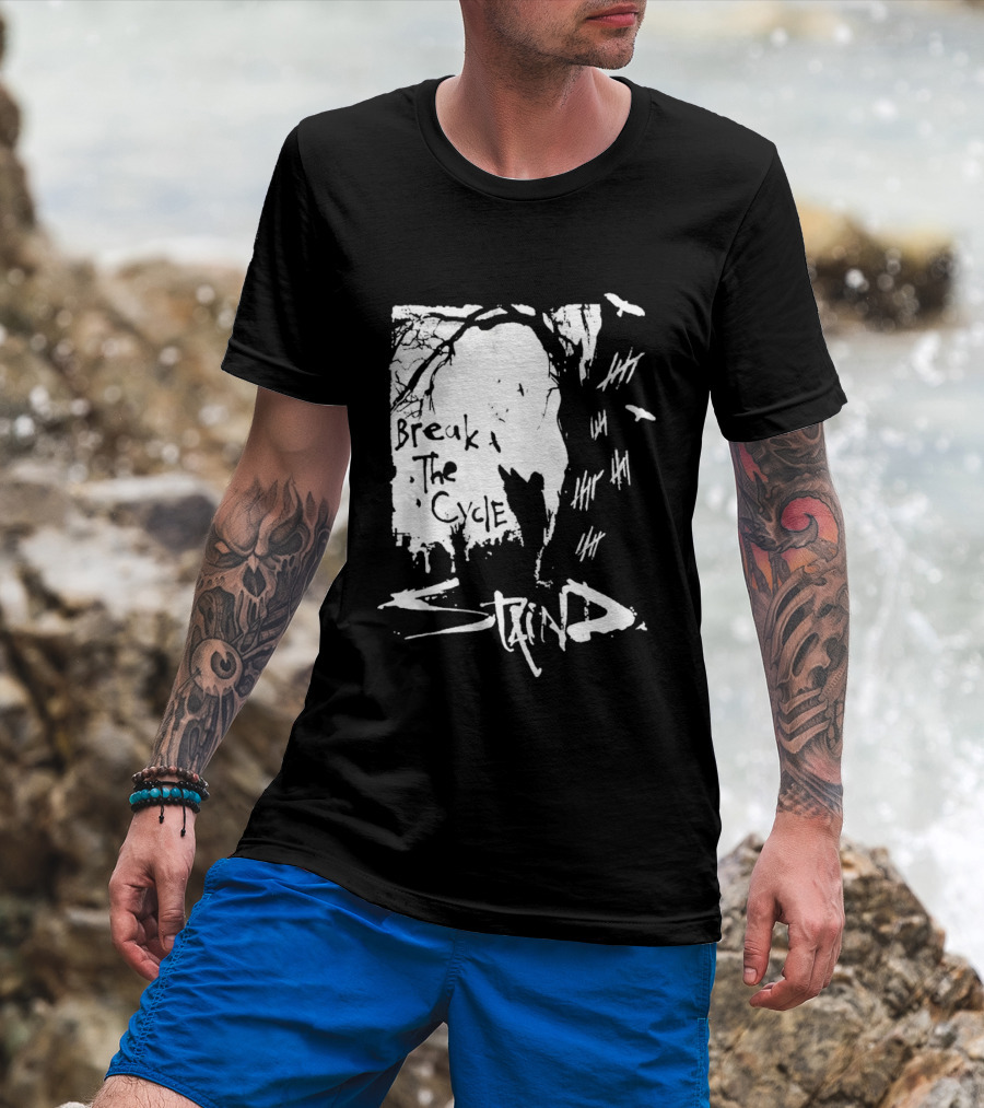 Staind Break The Cycle 25 Anniversary T-Shirt