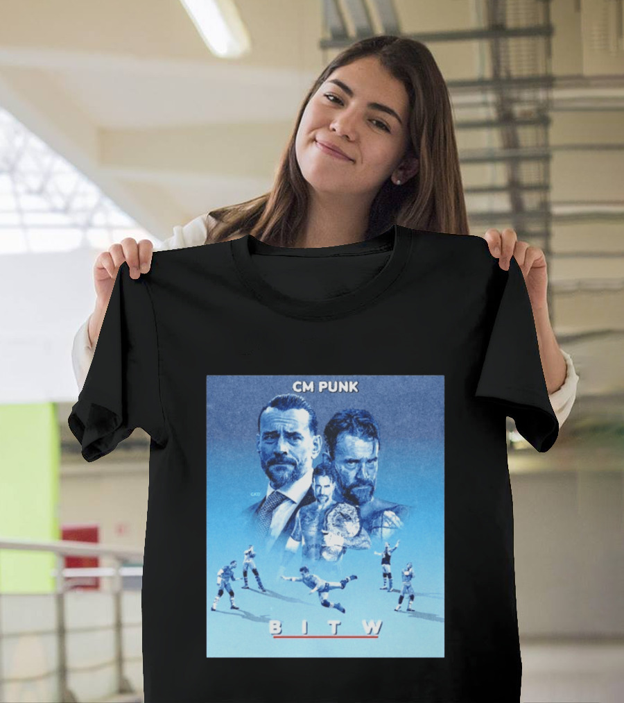 CM Punk BITW Wrestling Champion T-Shirt