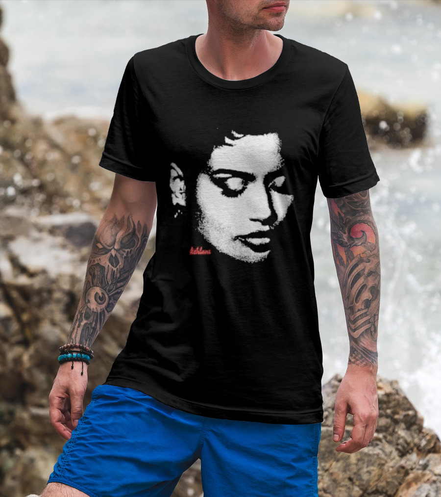 Kehlani Monochrome Face T-Shirt