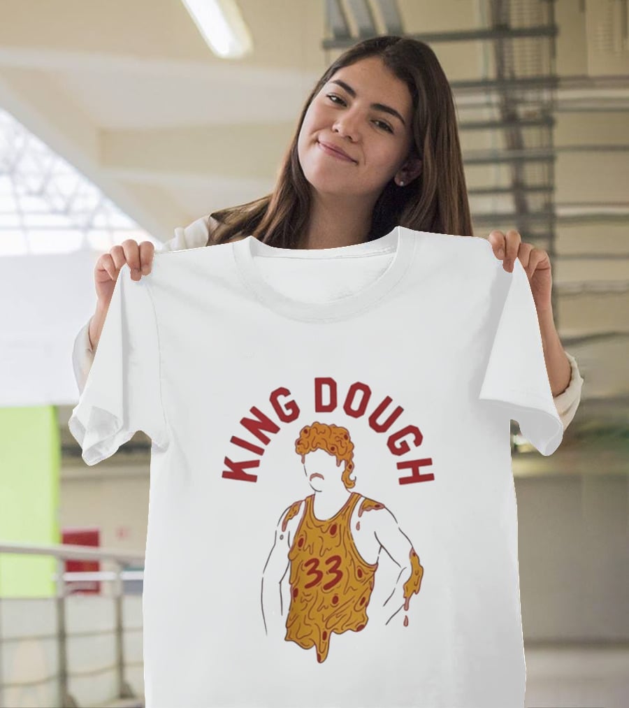 King Dough 33 Pizza Basketball T-Shirt