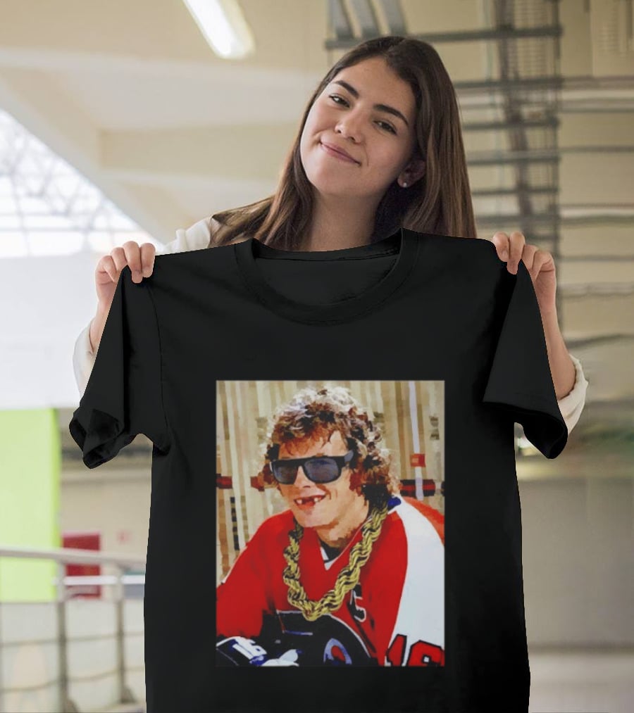 Philadelphia Flyers Bobby Clarke Retro Style Smile Iconic 1970s Nostalgia T-Shirt