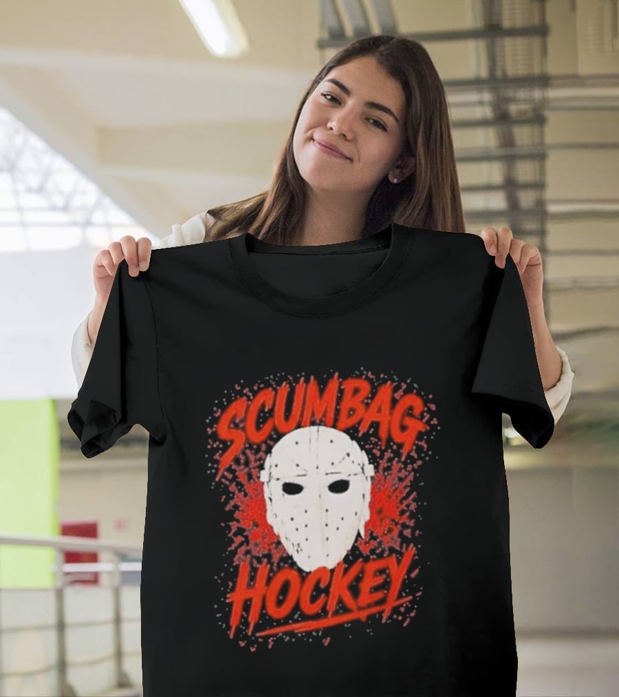Philadelphia Scumbag Hockey Jason Voorhees Mask T-Shirt