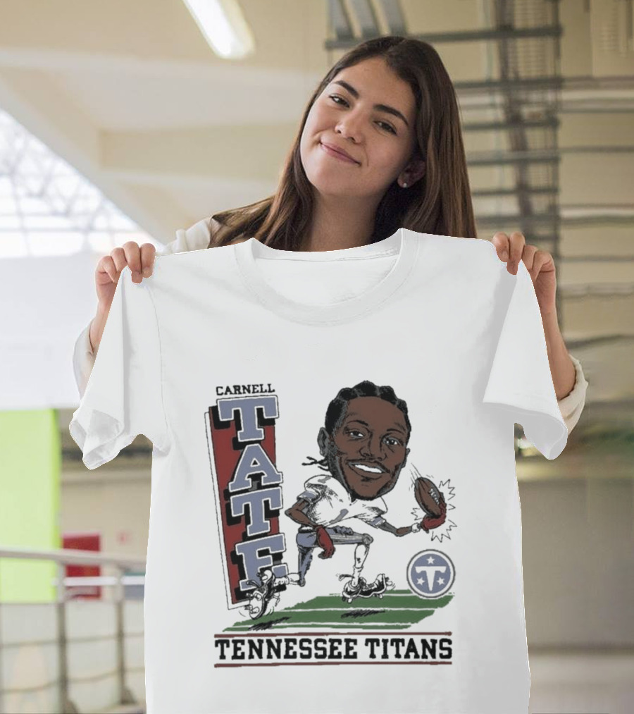 Carnell Tate Tennessee Titans Football T-Shirt