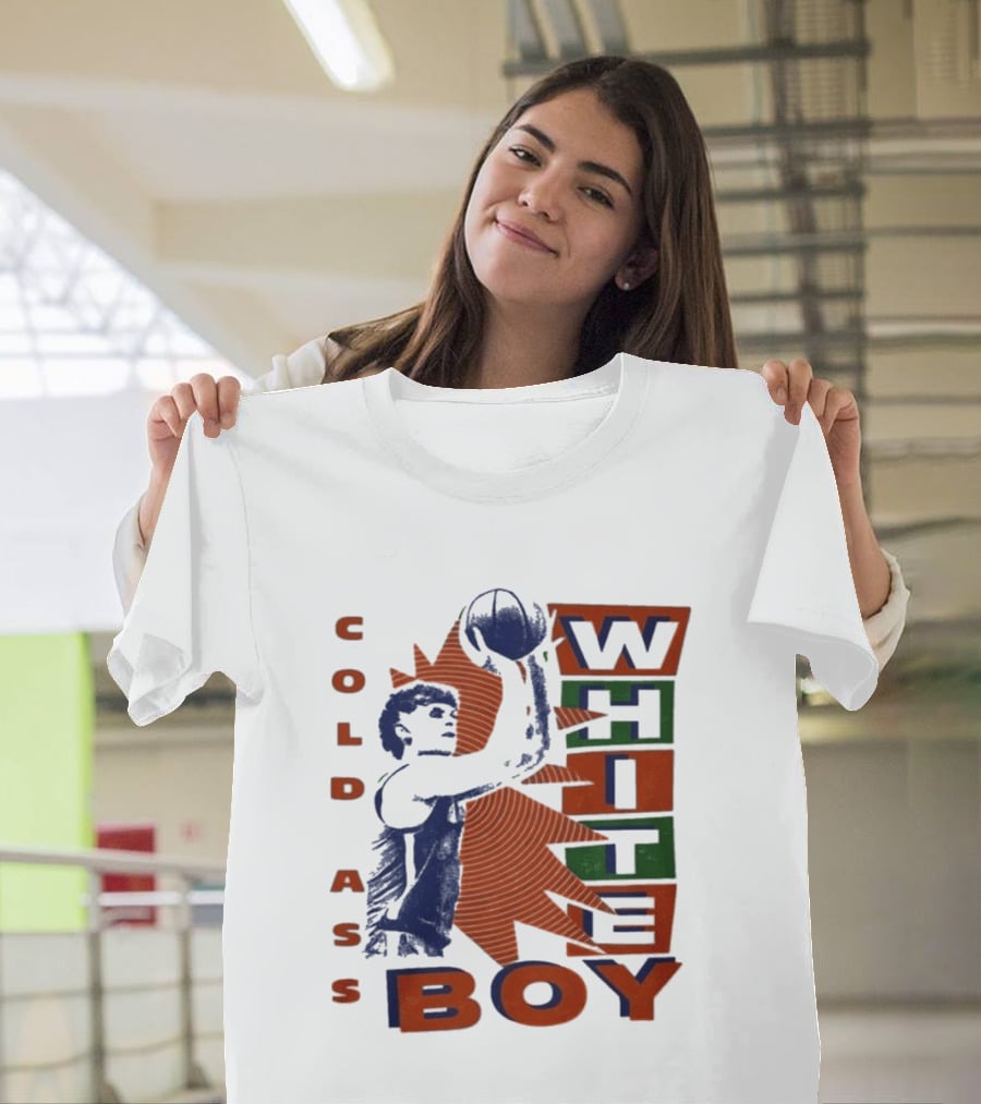 Thomas Haugh Cold Ass White Boy Basketball T-Shirt