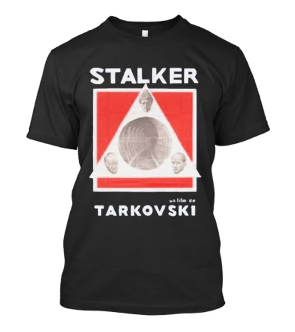 Stalker Film Tarkovski Triangular Faces T-Shirt