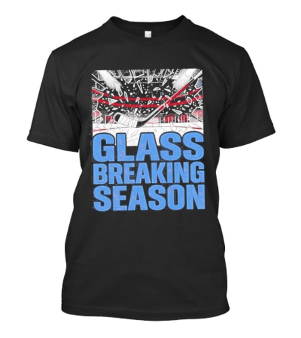Colorado Avalanche Glass Breaking Season T-Shirt