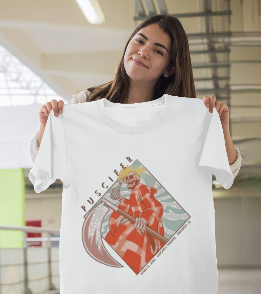 Puscifer The Normal Isn't Tour 2026 Chicago Theatre April 25 T-Shirt