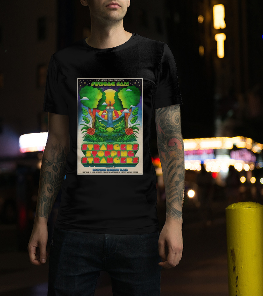 Strangers Stopping Strangers Jersey City NJ 5 14 5 15 2026 T-Shirt