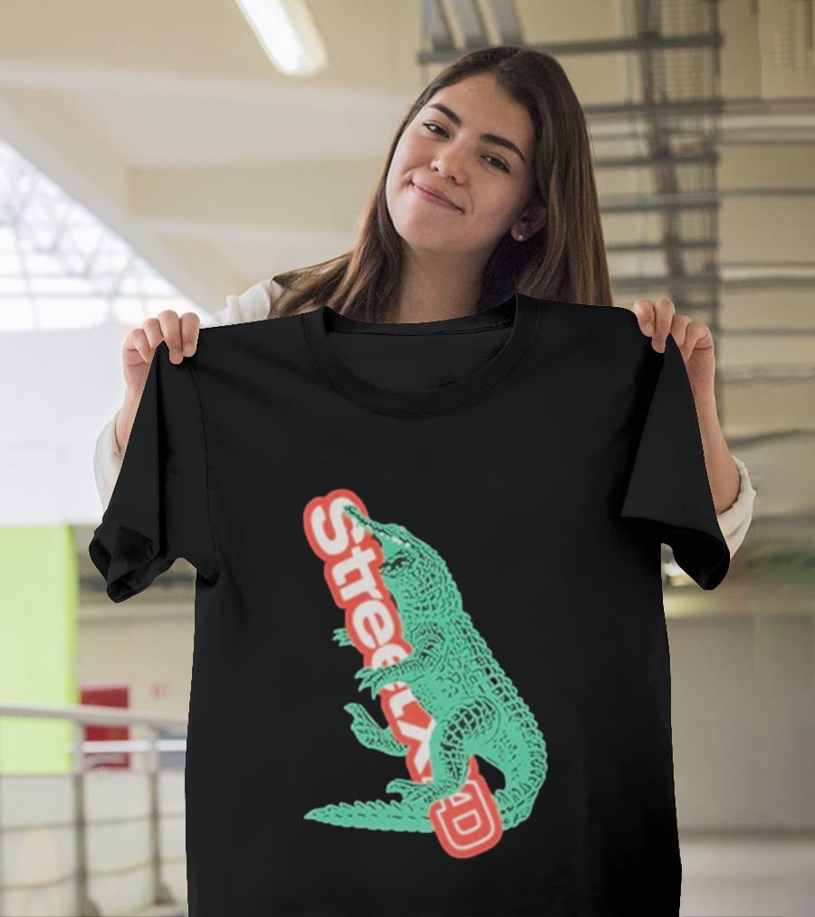 StreetxAD Basilik Gator Vintage Crocodile T-Shirt