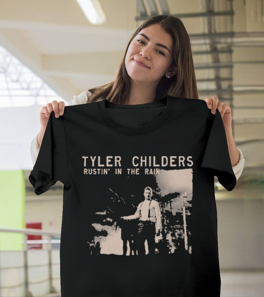 Tyler Childers Rustin In The Rain Vintage Western T-Shirt