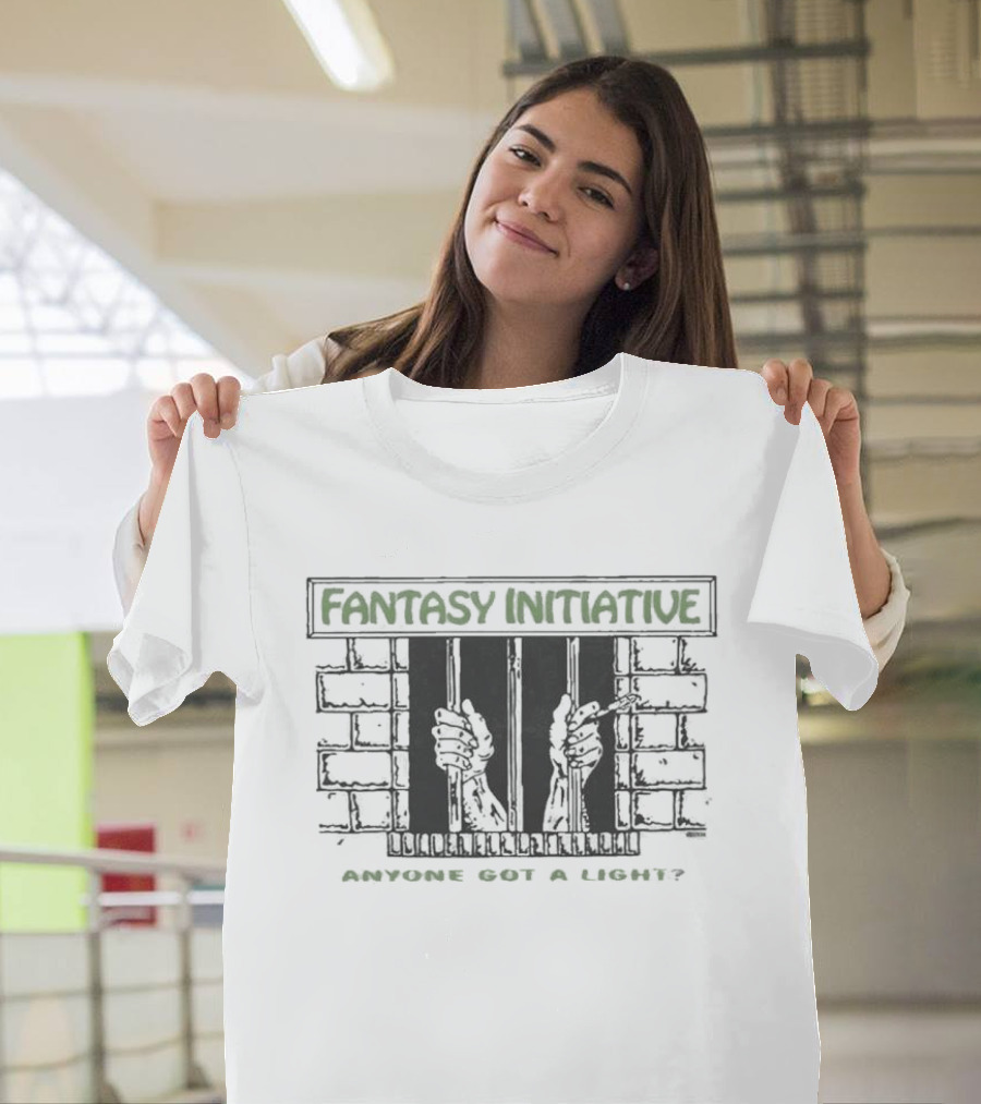 Fantasy Initiative Anyone Got A Light Hands Behind Bars T-Shirt