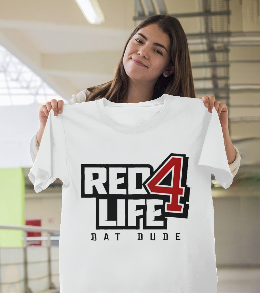 Red4Life Bat Dude Cincinnati Reds Baseball Fan Spirit T-Shirt