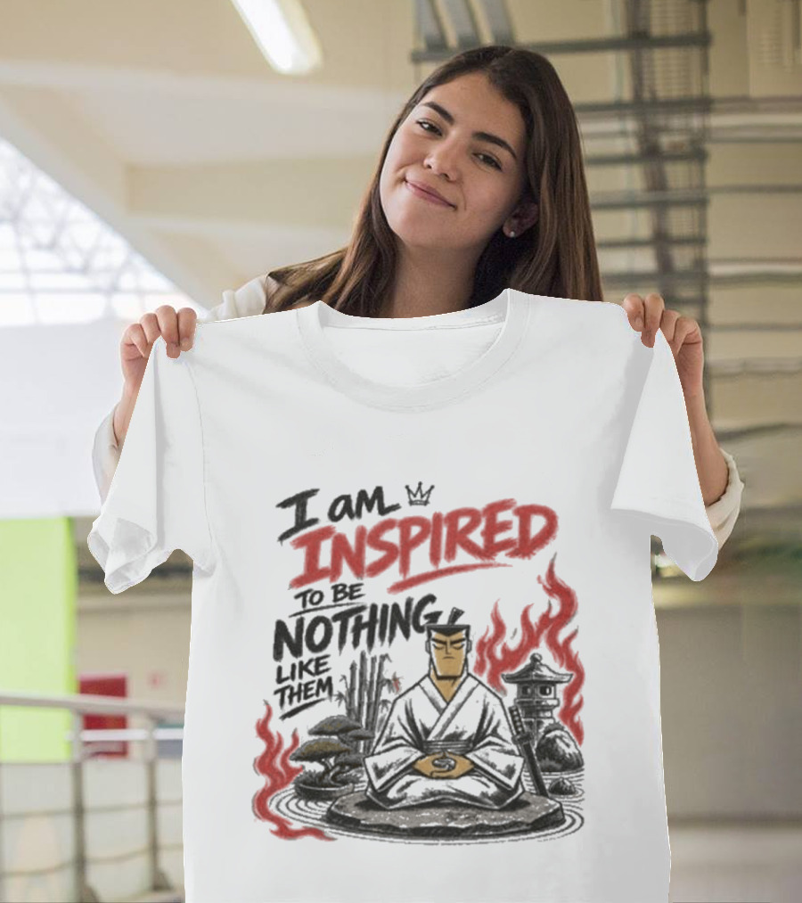 I Am Inspired To Be Nothing Like Them Third Eye Kingdom Be Different T-Shirt
