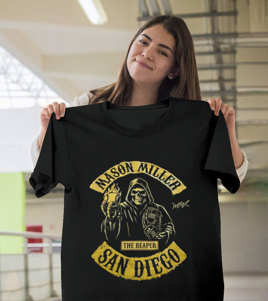 Mason Miller The Reaper San Diego Padres T-Shirt