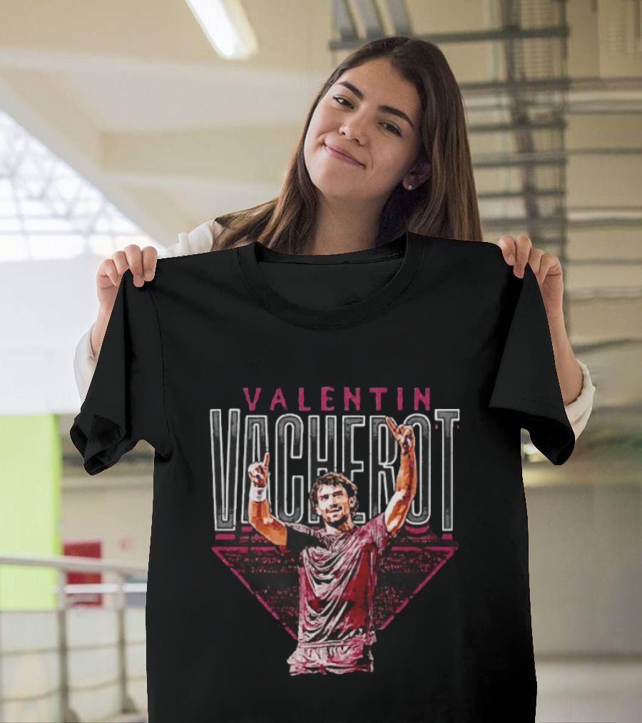 Valentin Vacherot Tennis Player Celebration T-Shirt