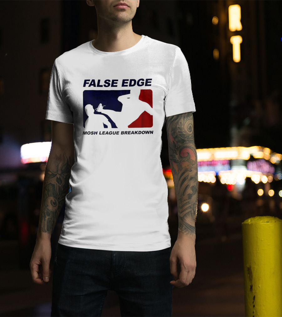 False Edge Mosh League Breakdown Silhouette Action T-Shirt