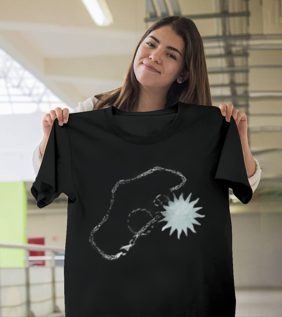 Loathe Necklace Smoke Spiral And Starburst T-Shirt