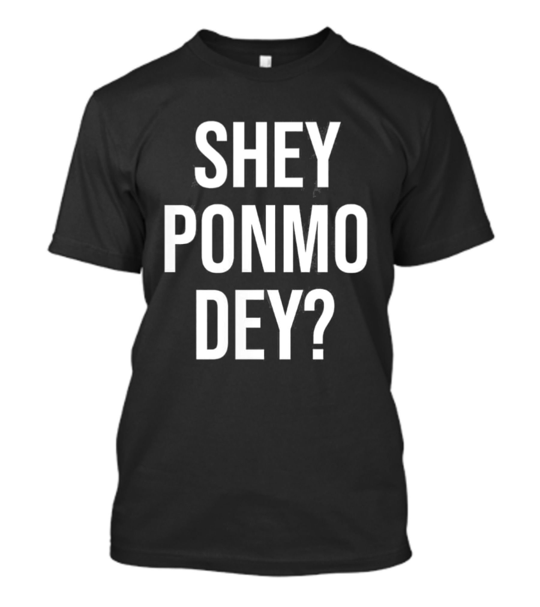 Shey Ponmo Dey? Nigerian Pidgin Phrase Trending 2023 T-Shirt