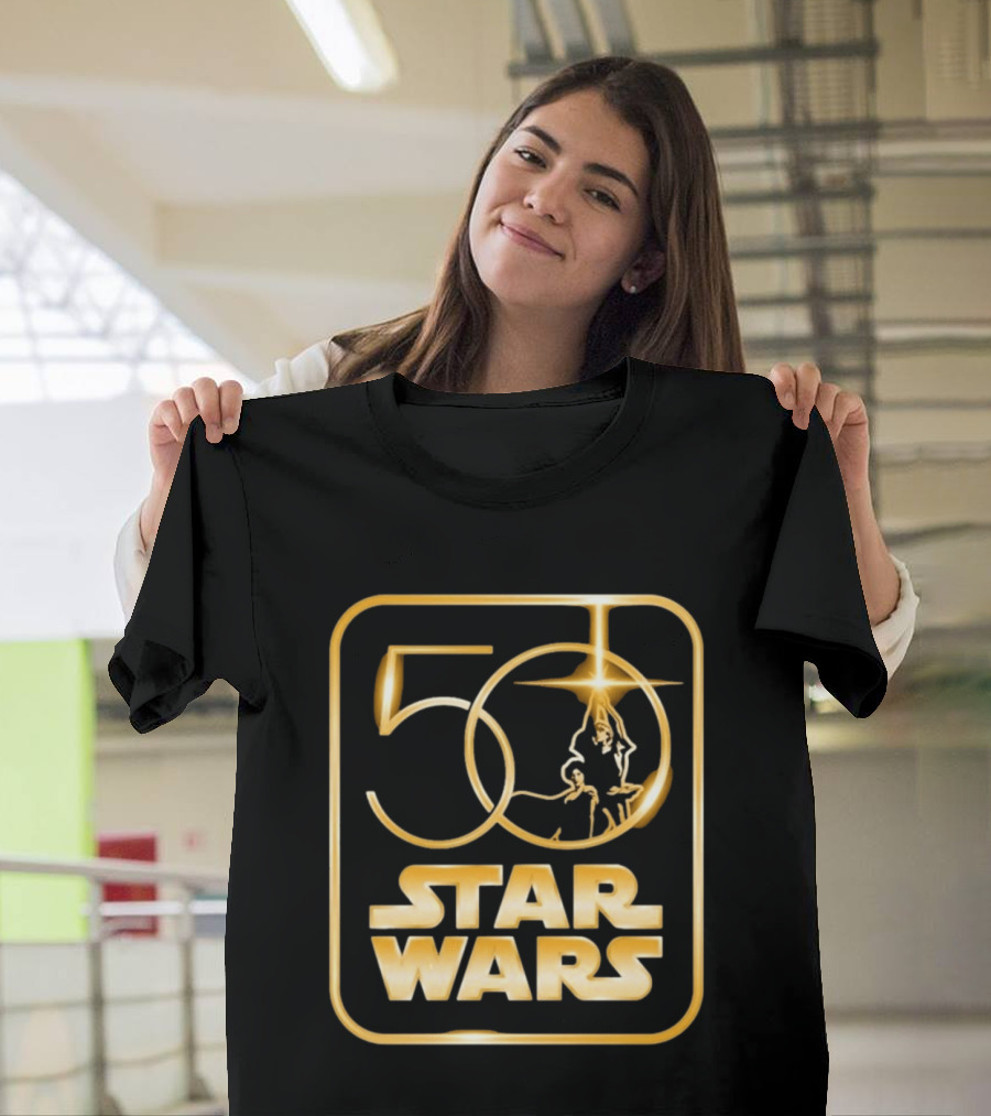 Star Wars 50th Anniversary Golden Celebration T-Shirt