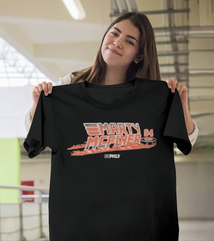 Marty McFlyer 94 Allcity Network Phly McFly T-Shirt