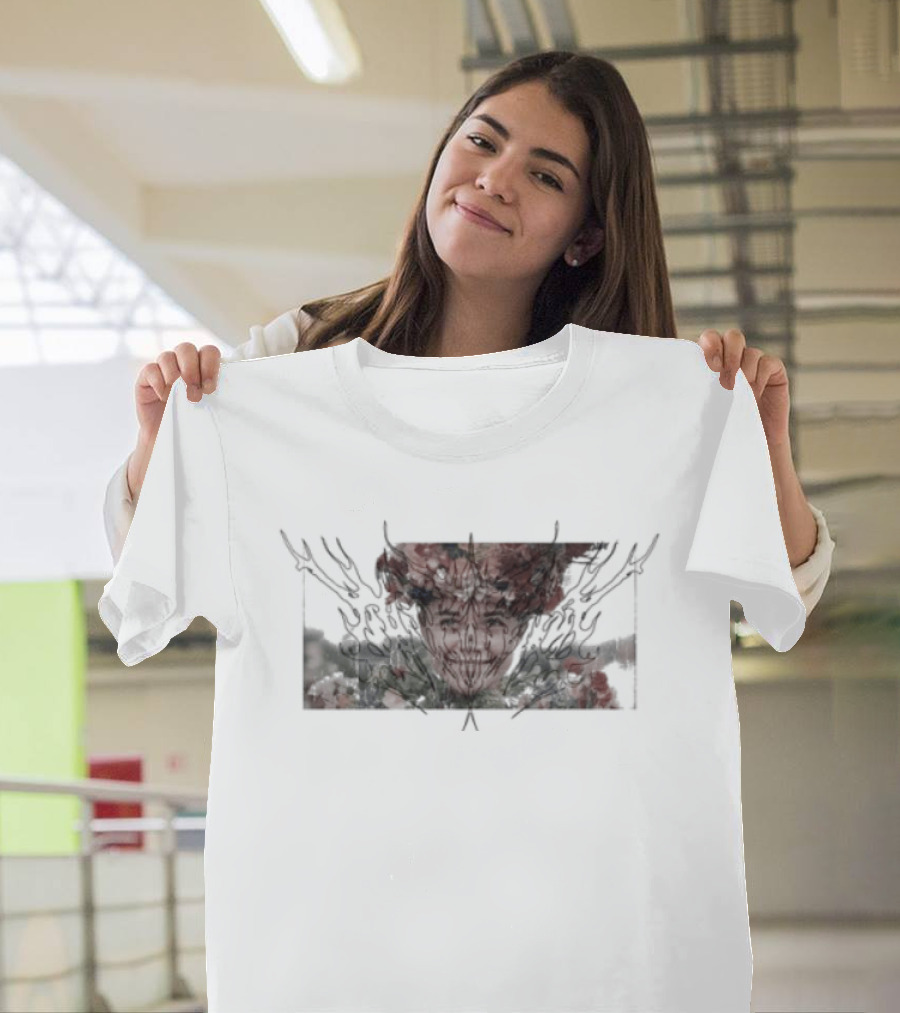Darko Us Oni 2 World Tour Warped Antlered Face T-Shirt