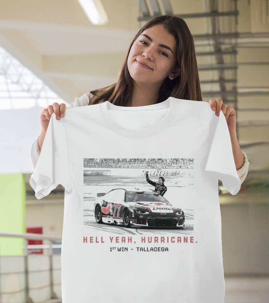 Carson Hocevar Hell Yeah Hurricane Talladega Win Number 42 Racing T-Shirt