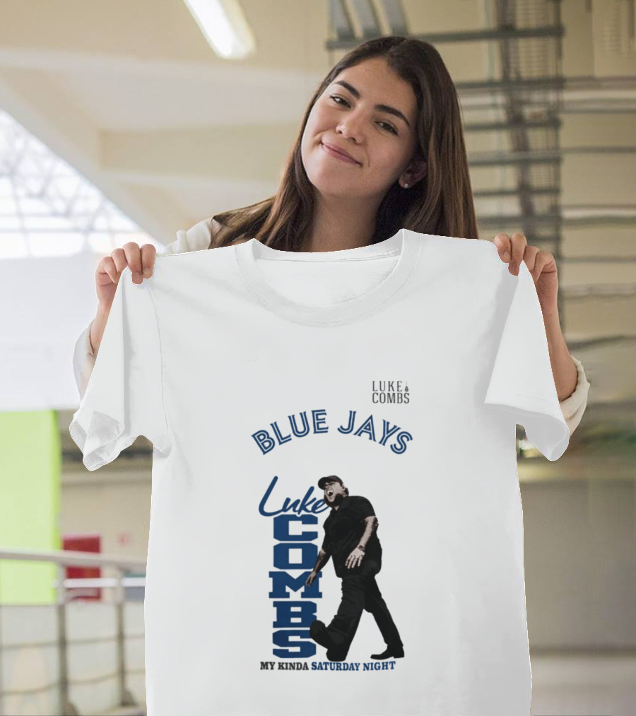 Blue Jays Luke Combs Saturday Night Toronto 2026 Tour Concert T-Shirt