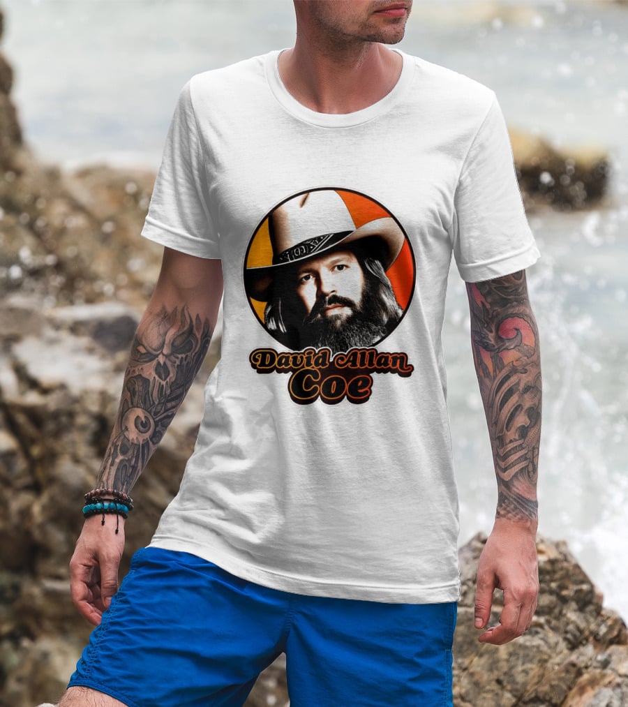 David Allan Coe Memories Legend RIP Cowboy Hat T-Shirt