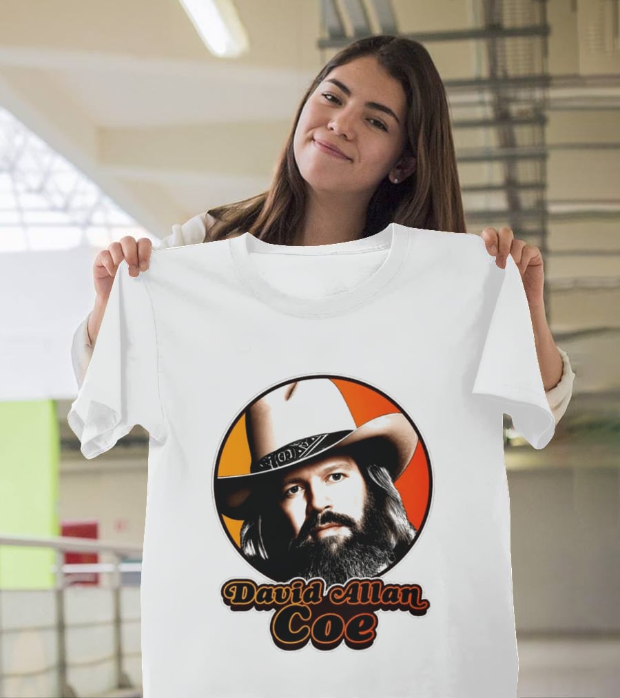 David Allan Coe Memories Legend RIP Cowboy Hat T-Shirt