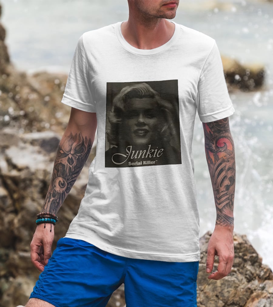 Junkie Serial Killer Retro Hollywood T-Shirt