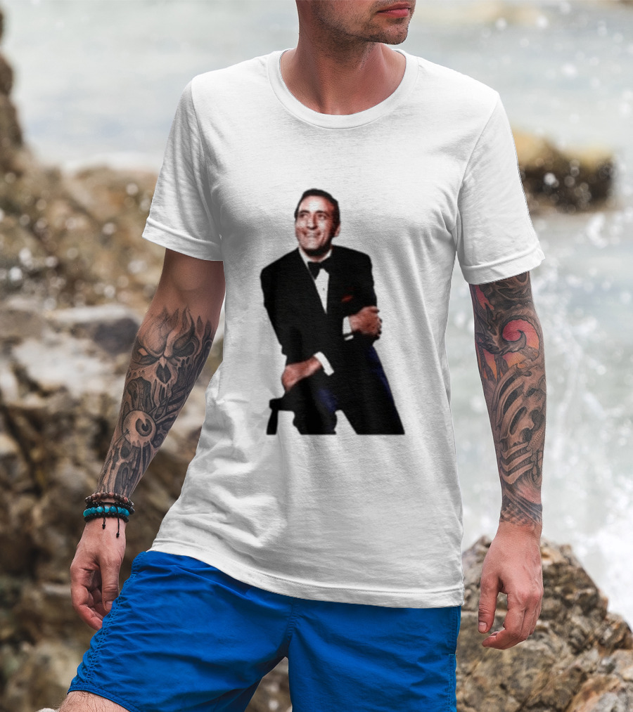 Tony Bennett The Way You Look Sitting Pose T-Shirt