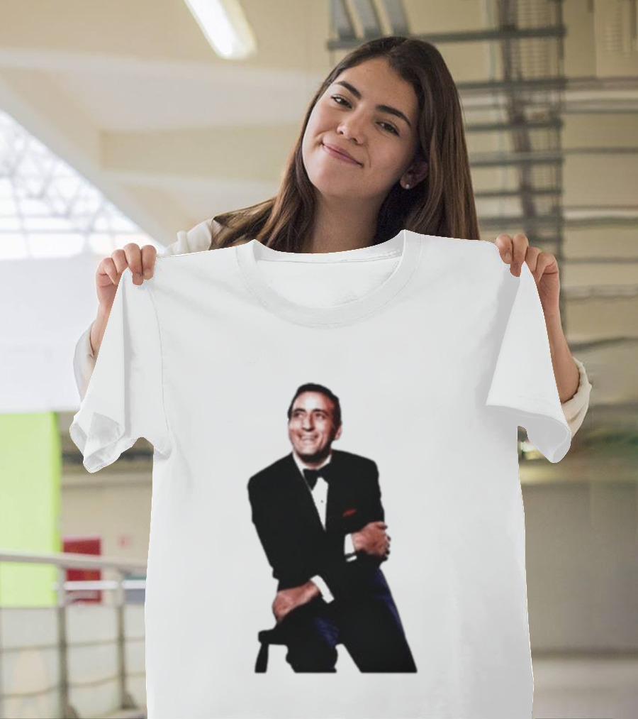 Tony Bennett The Way You Look Sitting Pose T-Shirt